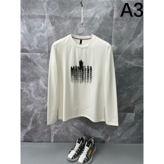 2025FW Long Sleeve T-shirt MONCLER Moncler The forefront of autumn/winter trends