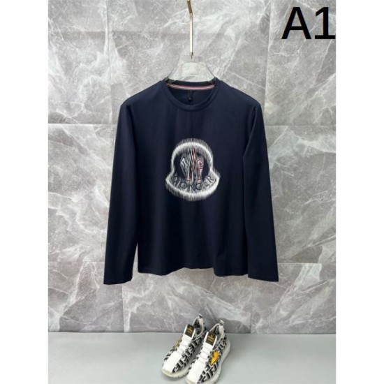 2025FW Long sleeve T-shirt MONCLER A must-have masterpiece