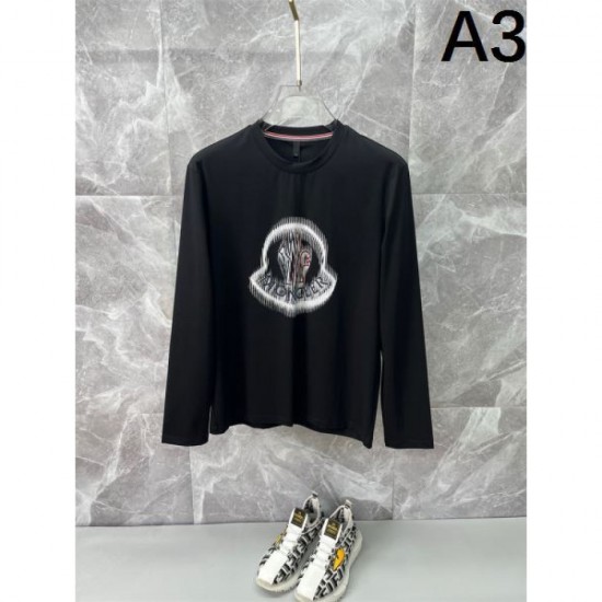 2025FW Long sleeve T-shirt MONCLER A must-have masterpiece