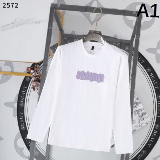 2025 Fall/Winter Long Sleeve T-shirt PRADA Prada Special Price Clearance Sale This Fall 2025 Fall/Winter Long Sleeve T-shirt PRADA Prada Special Price Clearance Sale This Fall