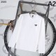 2025 Fall/Winter Long Sleeve T-Shirt PRADA Prada Limited Release New Trend Model 2025 Fall/Winter Long Sleeve T-Shirt PRADA Prada Limited Release New Trend Model