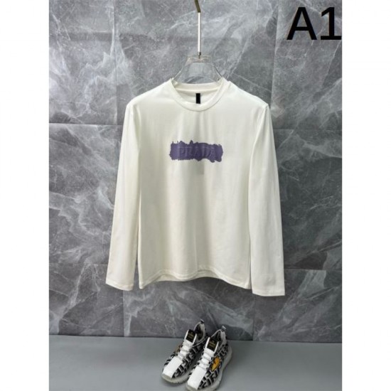 2025FW Long sleeve T-shirt PRADA Advanced design and high quality materials