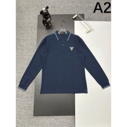 2025FW long sleeve T-shirt PRADA super popular classic series