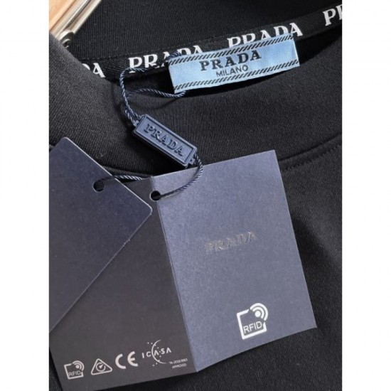2025FW Long Sleeve T-shirt PRADA Prada No.1 Selling Big Hit Model