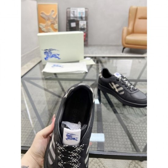 BURBERRY 2025SS New limited edition adult and ele casual shoes for men BURBERRY 2025SS New limited edition adult and ele casual shoes for men