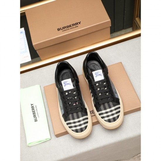 2025SS Casual Shoes BURBERRY Burberry with a distinctive and relaxed look