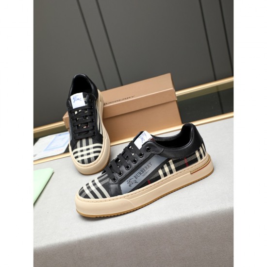 2025SS Casual Shoes BURBERRY Burberry with a distinctive and relaxed look
