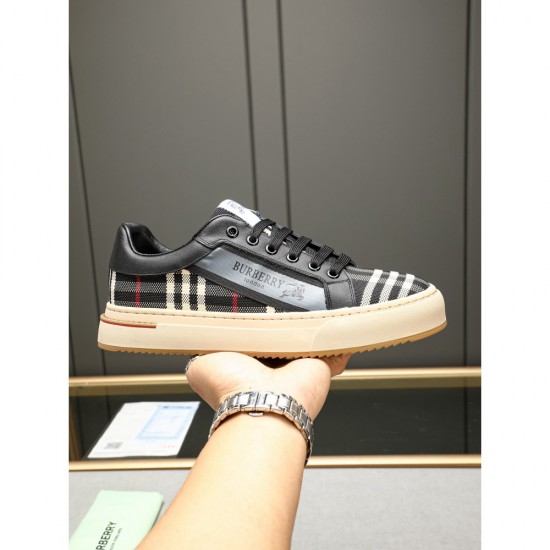 2025SS Casual Shoes BURBERRY Burberry with a distinctive and relaxed look
