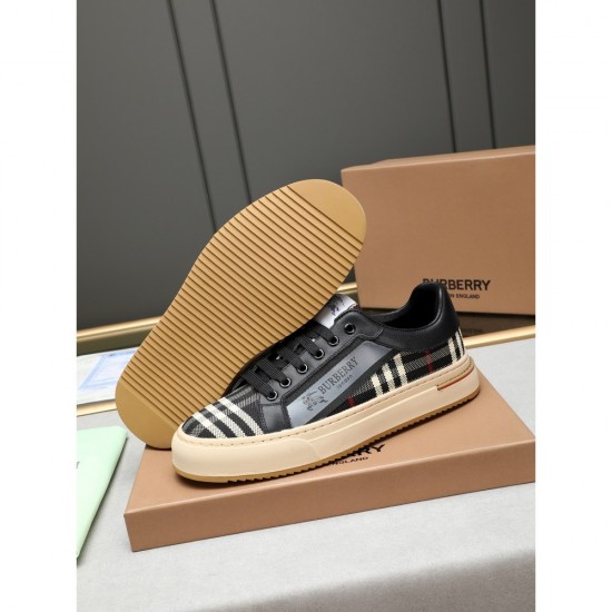 2025SS Casual Shoes BURBERRY Burberry with a distinctive and relaxed look