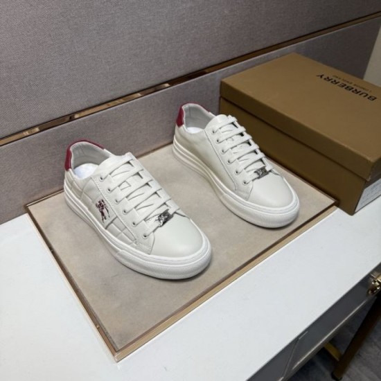 2025 Autumn/Winter New BURBERRY Men's Casual Shoes High Quality Replica Restocked and Attention