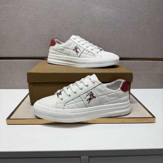 2025 Autumn/Winter New BURBERRY Men's Casual Shoes High Quality Replica Restocked and Attention