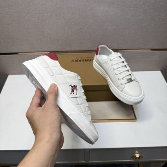 2025 Autumn/Winter New BURBERRY Men's Casual Shoes High Quality Replica Restocked and Attention