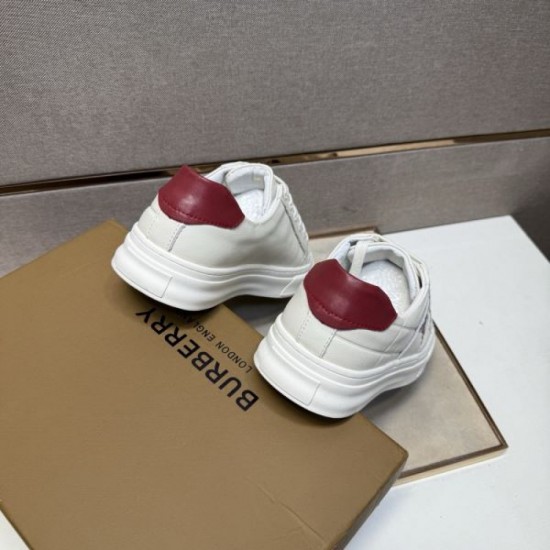 2025 Autumn/Winter New BURBERRY Men's Casual Shoes High Quality Replica Restocked and Attention
