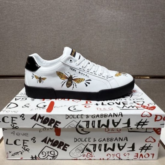 2025 Fall/Winter New DOLCE & GABBANA Dolce & Gabbana Men's Casual Shoes Super Popular Luxury Pair