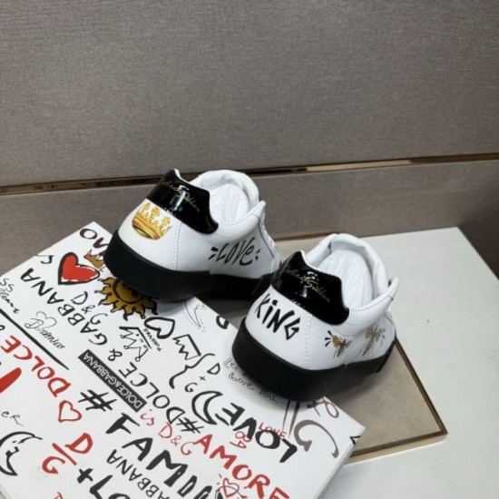 2025 Fall/Winter New DOLCE & GABBANA Dolce & Gabbana Men's Casual Shoes Super Popular Luxury Pair