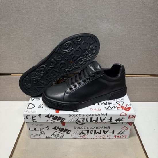 2025 Fall/Winter New DOLCE & GABBANA Dolce & Gabbana Men's Casual Shoes Popular for their sophisticated design