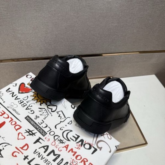 2025 Fall/Winter New DOLCE & GABBANA Dolce & Gabbana Men's Casual Shoes Popular for their sophisticated design