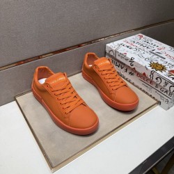 2025 Fall/Winter New DOLCE & GABBANA Dolce & Gabbana Men's Casual Shoes Sophisticated Presence