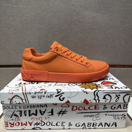 2025 Fall/Winter New DOLCE & GABBANA Dolce & Gabbana Men's Casual Shoes Sophisticated Presence