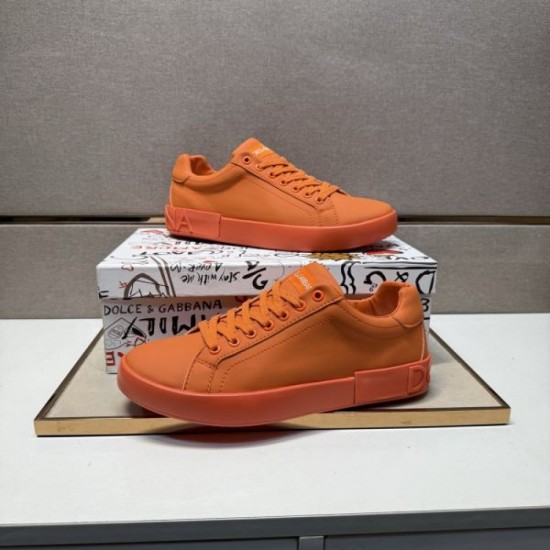 2025 Fall/Winter New DOLCE & GABBANA Dolce & Gabbana Men's Casual Shoes Sophisticated Presence