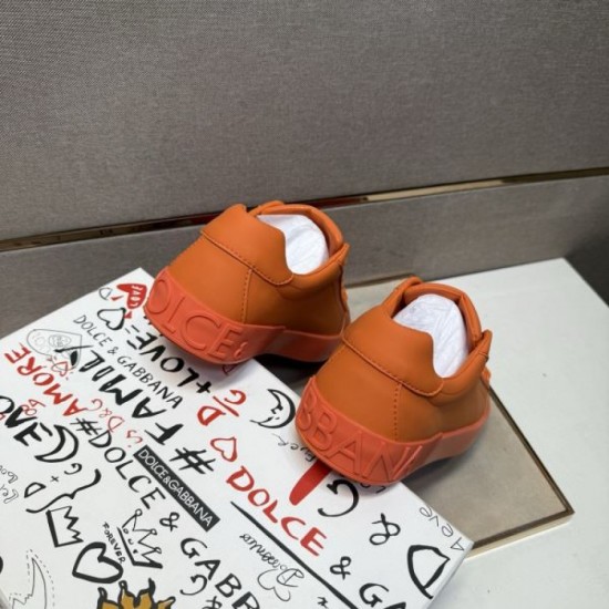 2025 Fall/Winter New DOLCE & GABBANA Dolce & Gabbana Men's Casual Shoes Sophisticated Presence