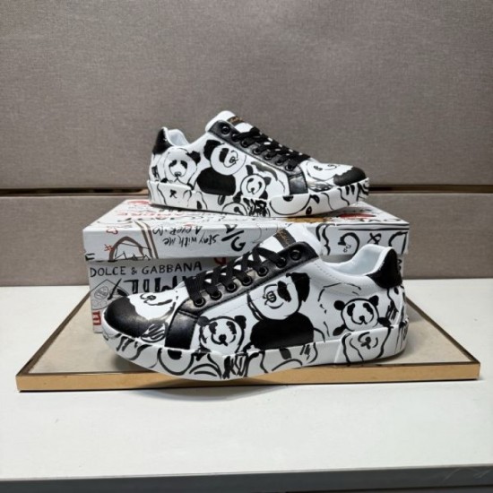 2025FW Men's Casual Shoes DOLCE & GABBANA Dolce & Gabbana A must-see item this winter with a strong casual feel