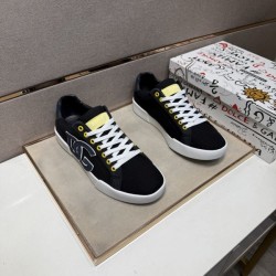 2025FW Men's Casual Shoes DOLCE & GABBANA Dolce & Gabbana Simple and sophisticated design