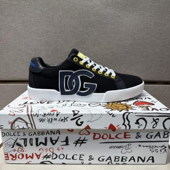 2025FW Men's Casual Shoes DOLCE & GABBANA Dolce & Gabbana Simple and sophisticated design