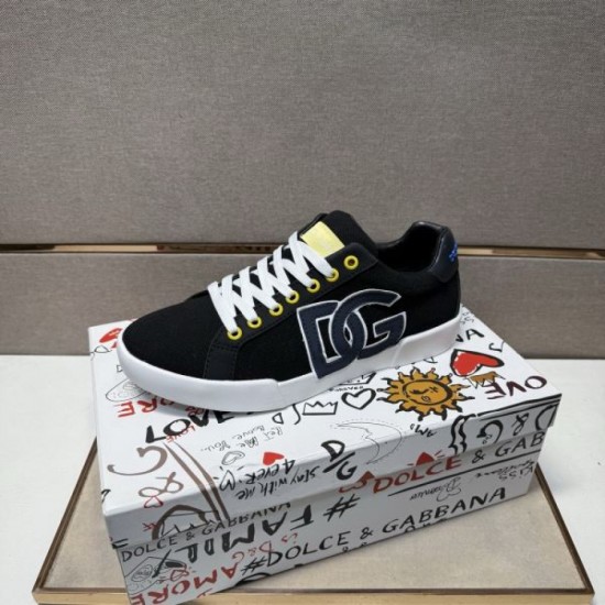 2025FW Men's Casual Shoes DOLCE & GABBANA Dolce & Gabbana Simple and sophisticated design