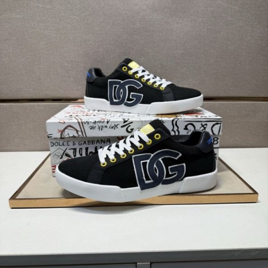 2025FW Men's Casual Shoes DOLCE & GABBANA Dolce & Gabbana Simple and sophisticated design