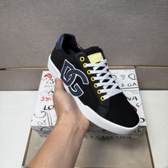 2025FW Men's Casual Shoes DOLCE & GABBANA Dolce & Gabbana Simple and sophisticated design