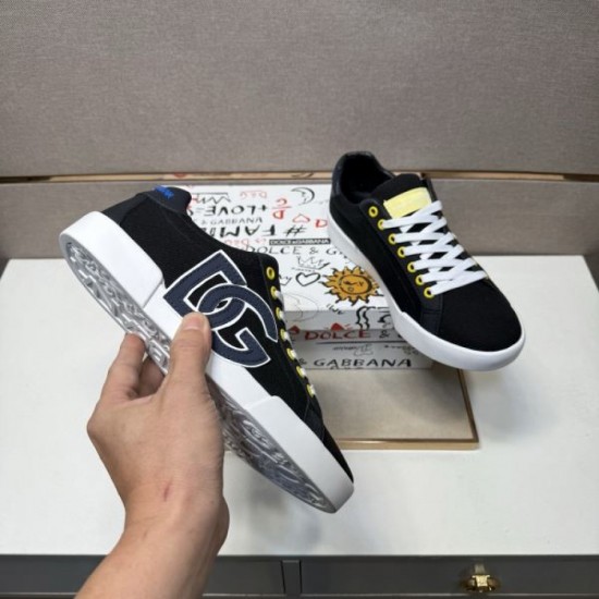 2025FW Men's Casual Shoes DOLCE & GABBANA Dolce & Gabbana Simple and sophisticated design