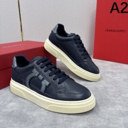 2025FW Men's Casual Shoes FERRAGAMO Salvatore Ferragamo Very popular and available for sale at a bargain price