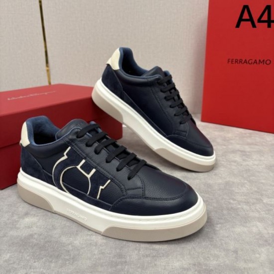 2025FW Men's Casual Shoes FERRAGAMO Salvatore Ferragamo Very popular and available for sale at a bargain price