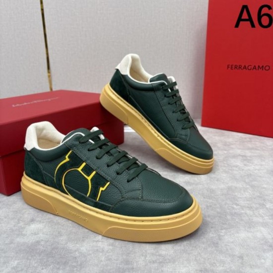 2025FW Men's Casual Shoes FERRAGAMO Salvatore Ferragamo Very popular and available for sale at a bargain price