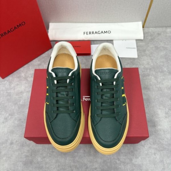 2025FW Men's Casual Shoes FERRAGAMO Salvatore Ferragamo Very popular and available for sale at a bargain price