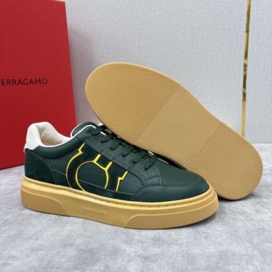 2025FW Men's Casual Shoes FERRAGAMO Salvatore Ferragamo Very popular and available for sale at a bargain price