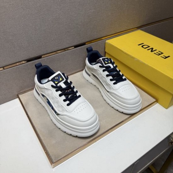 2025 Fall/Winter New FENDI Men's Casual Shoes New Arrival High Quality Pair