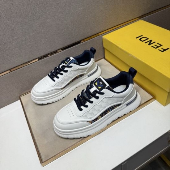 2025 Fall/Winter New FENDI Men's Casual Shoes New Arrival High Quality Pair