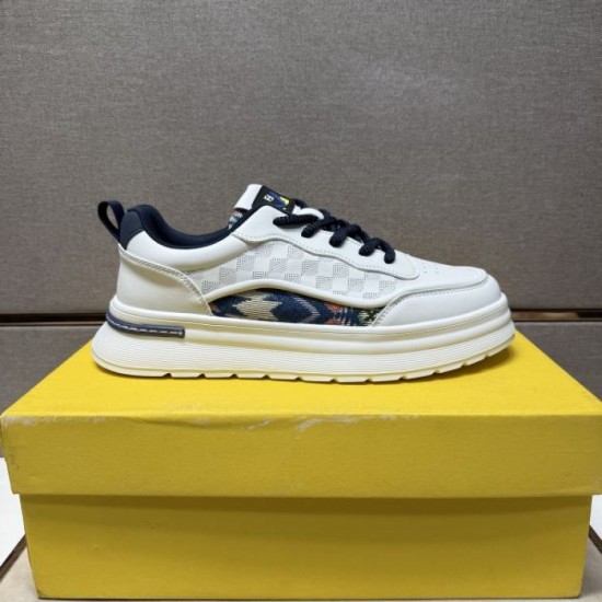 2025 Fall/Winter New FENDI Men's Casual Shoes New Arrival High Quality Pair