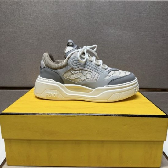 2025 Fall/Winter New FENDI Men's Casual Shoes Attractive Limited Print