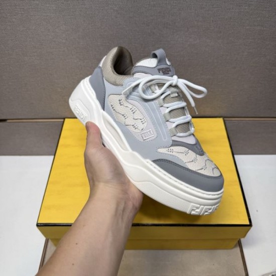 2025 Fall/Winter New FENDI Men's Casual Shoes Attractive Limited Print