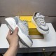 2025 Fall/Winter New FENDI Men's Casual Shoes Attractive Limited Print