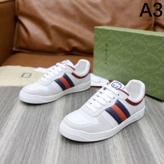 GUCCI Gucci 2025SS Fashionable Men's Casual Shoes GUCCI Gucci 2025SS Fashionable Men's Casual Shoes