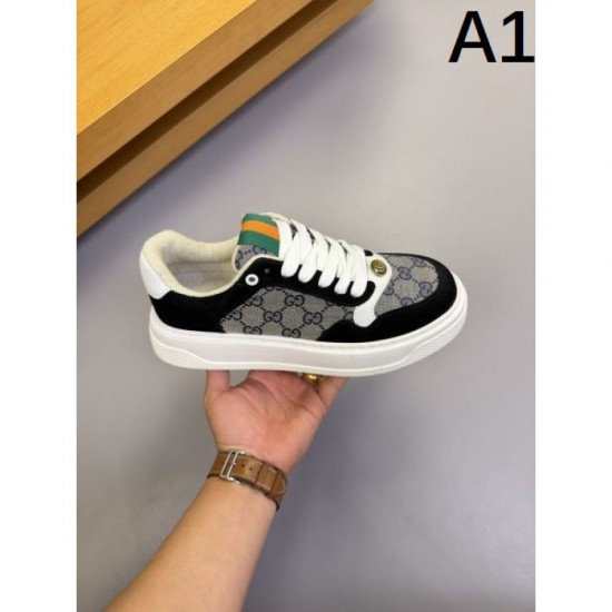 2025FW Men's Casual Shoes GUCCI New Autumn/Winter Shoes! Featured items loved by celebrities