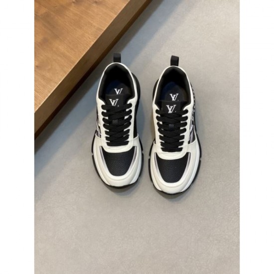 2025 Fall/Winter New LOUIS VUITTON Men's Casual Shoes Popular Model Favorite Item