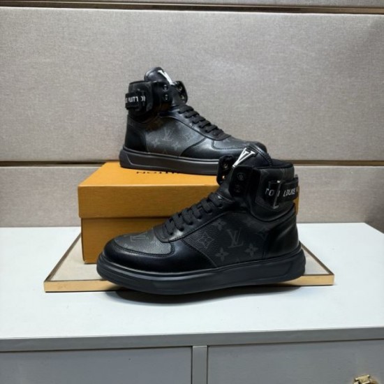 2025 Fall/Winter New LOUIS VUITTON Men's Casual Shoes Attracting attention for their advanced design