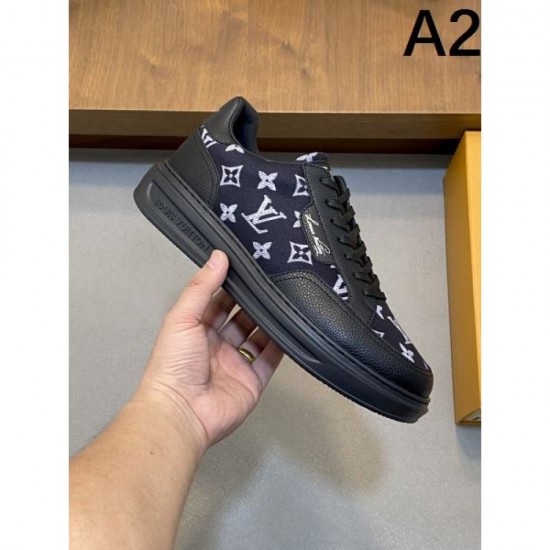 2025FW Men's Casual Shoes LOUIS VUITTON Standard Popular! Thin and soft to wear