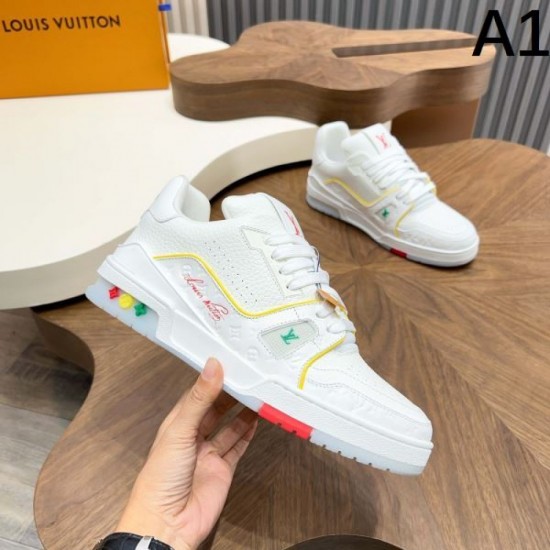 2025FW Men's Casual Shoes LOUIS VUITTON Louis Vuitton is exploding in popularity! best selling items