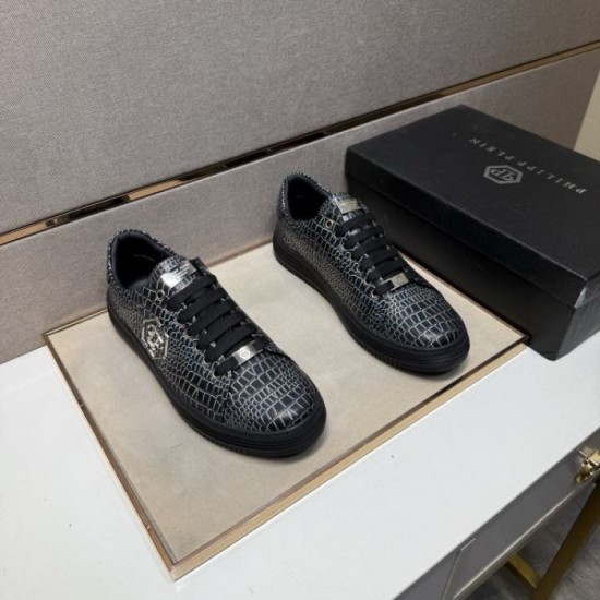 2025 Fall/Winter New PHILIPP PLEIN Men's Casual Shoes High-quality model with an outstanding trendy feel